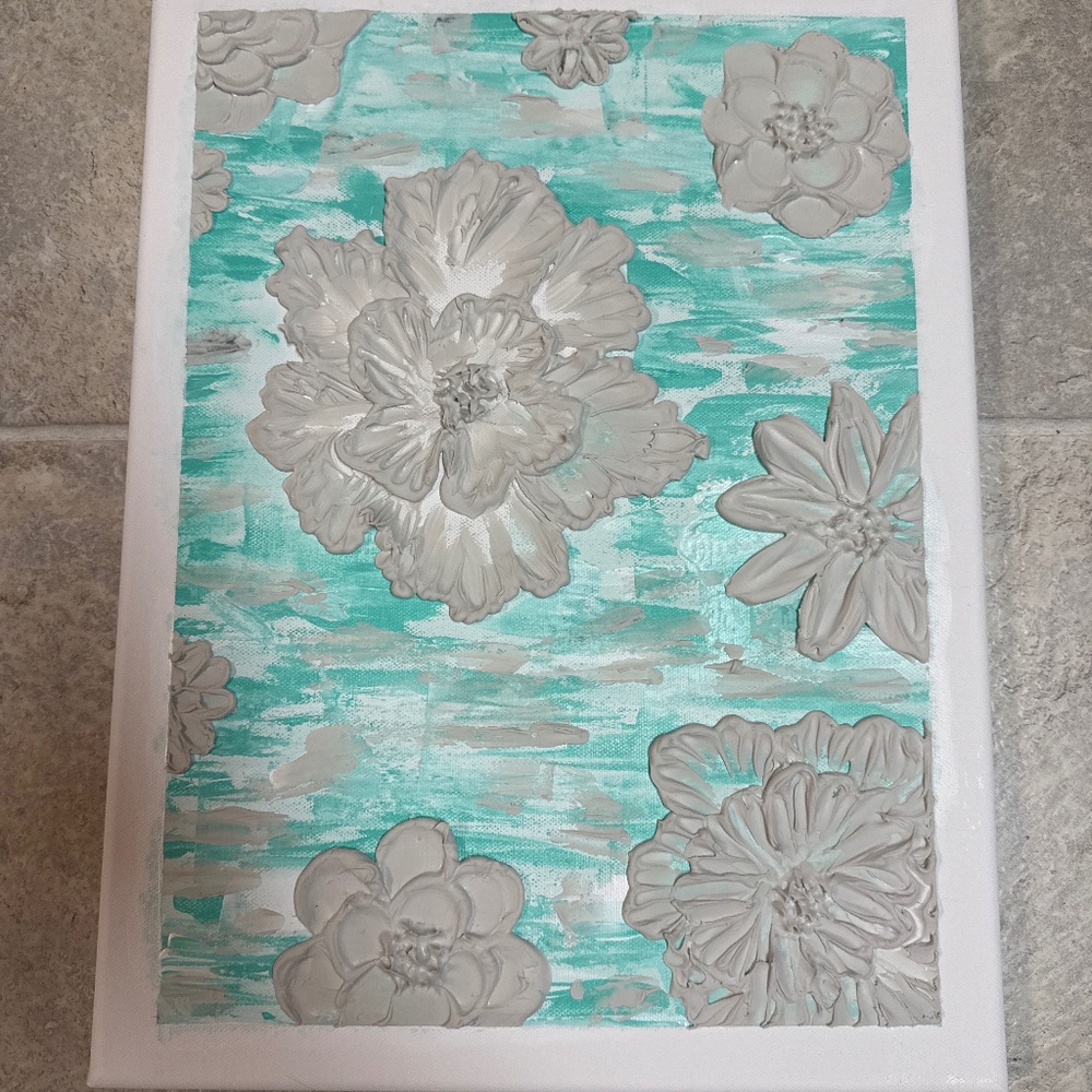 Original texture paste painting